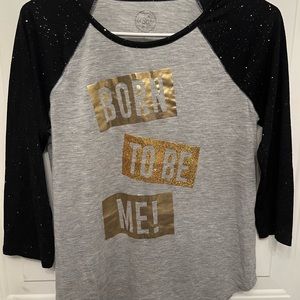 T-shirts. Cornell L. Born to be me size 16